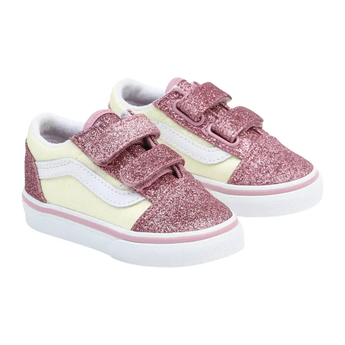 Vans Old Skool V Glitter Two Tone Sneakers Junior