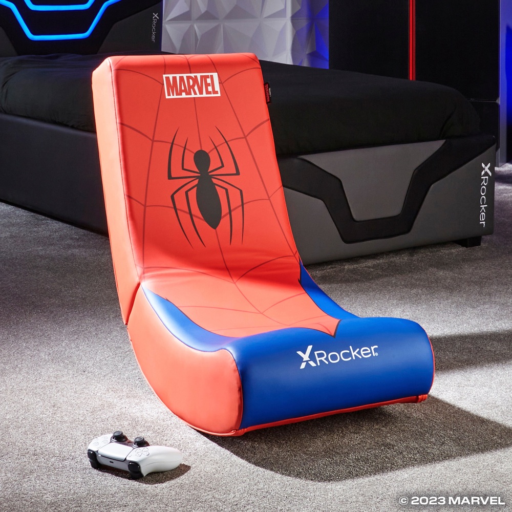 Rocker Marvel Icon Spider-Man Bodenschaukel-Gaming-Stuhl