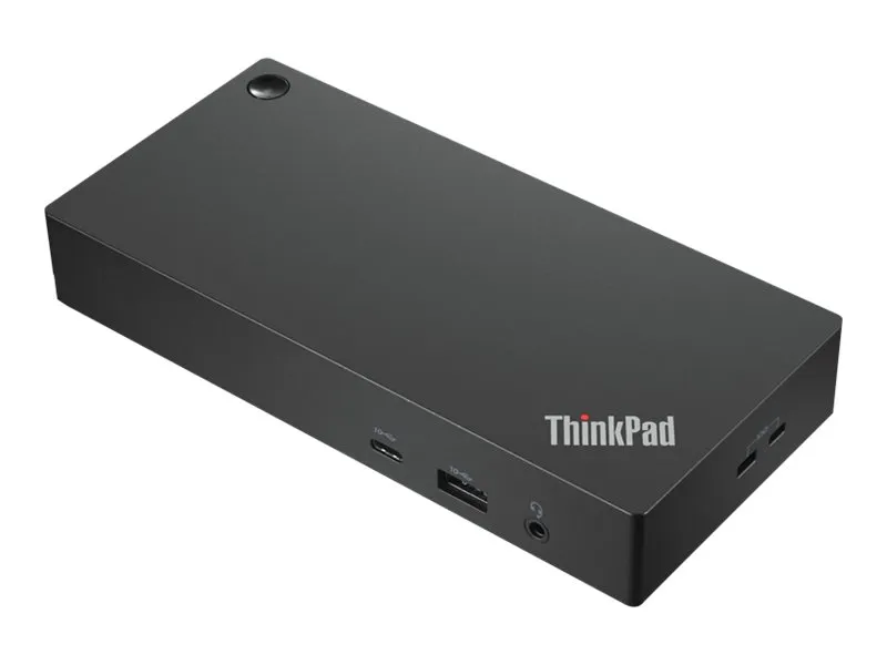 Lenovo® | ThinkPad Universal USB-C Dock - Dockingstation - USB-C - HDMI, 2 x DP - GigE - 90 Watt - Sort