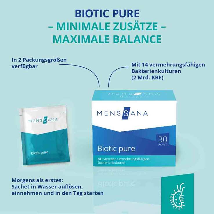 Biotic pure Menssana Pulver, 30 St