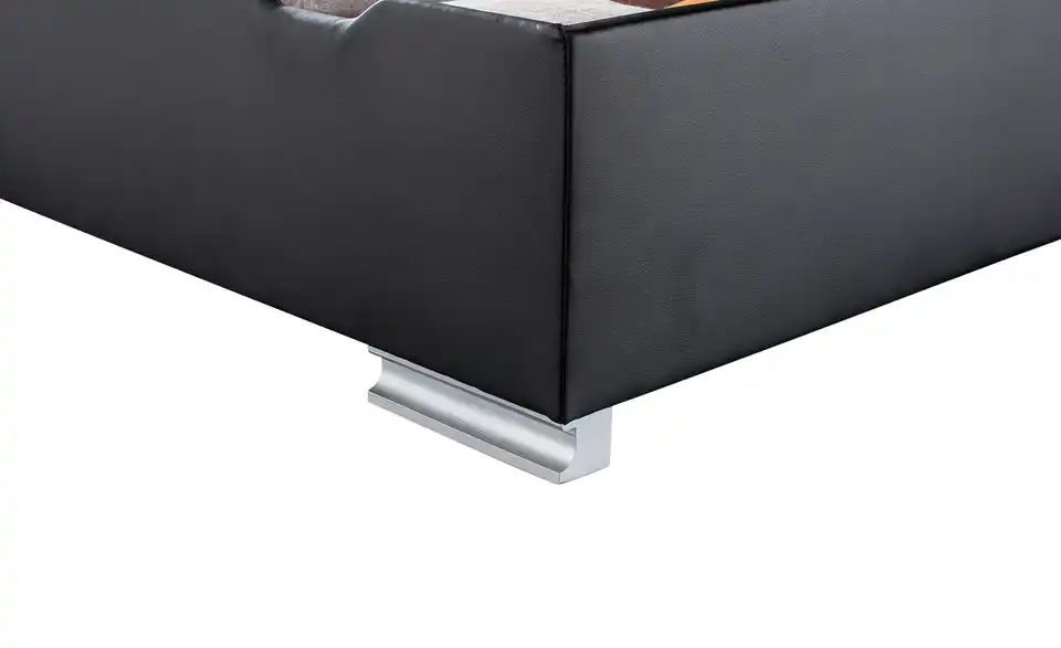 Boxspringbett Las Vegas II Schwarz 180 cm