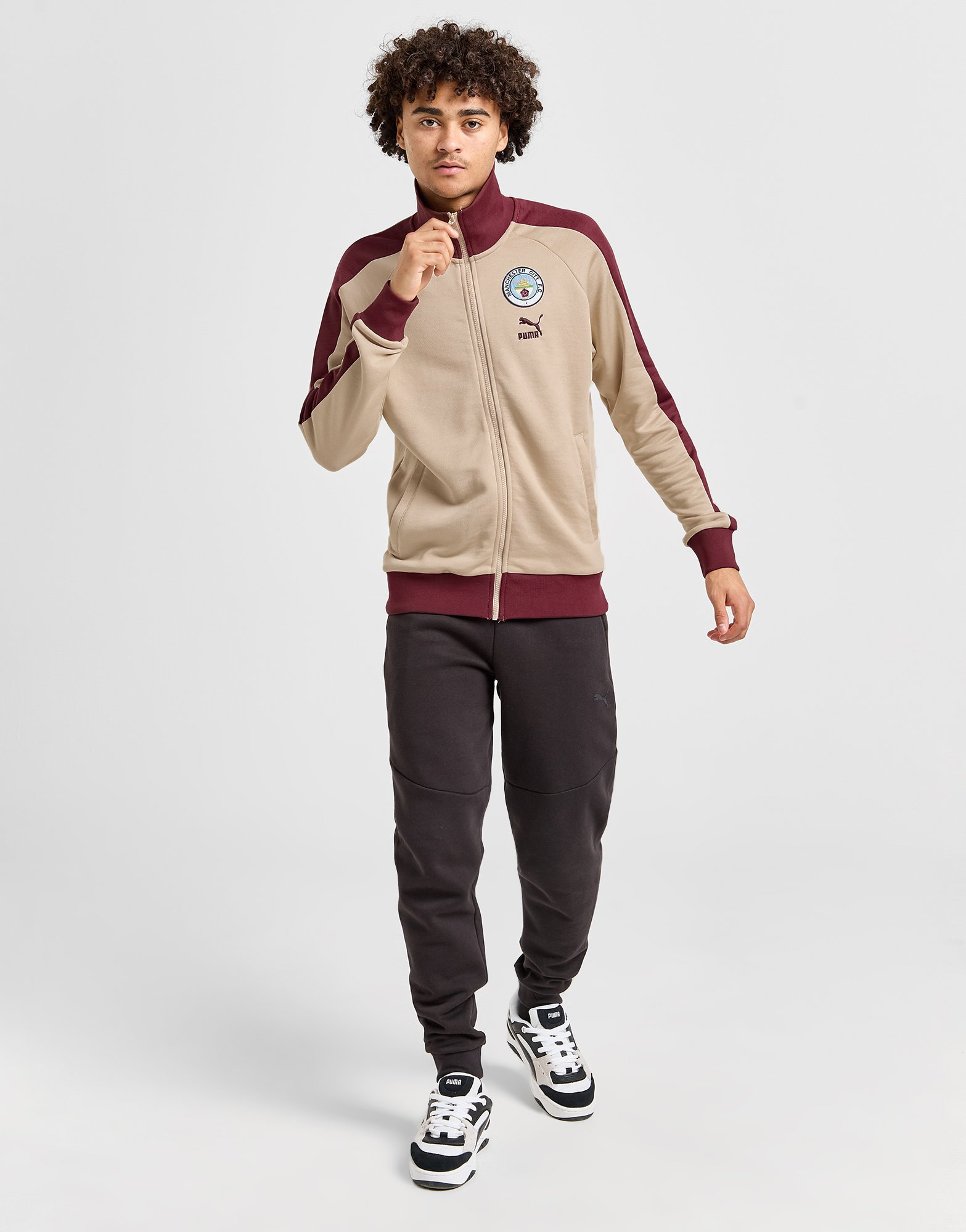 Puma Haut de survêtement Manchester City FC T7 Homme