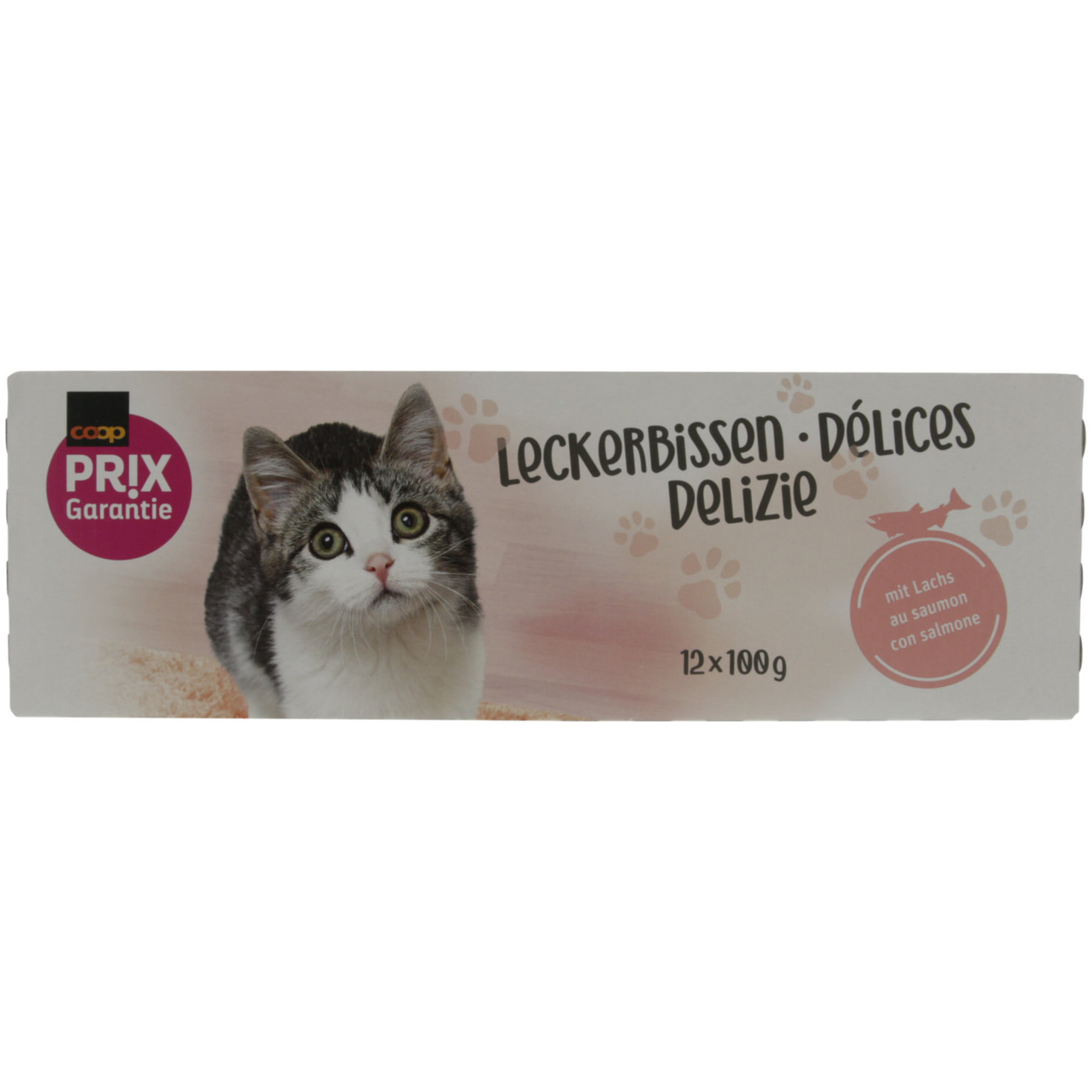 Prix Garantie Katzenfutter Pastete Lachs 12x100g
