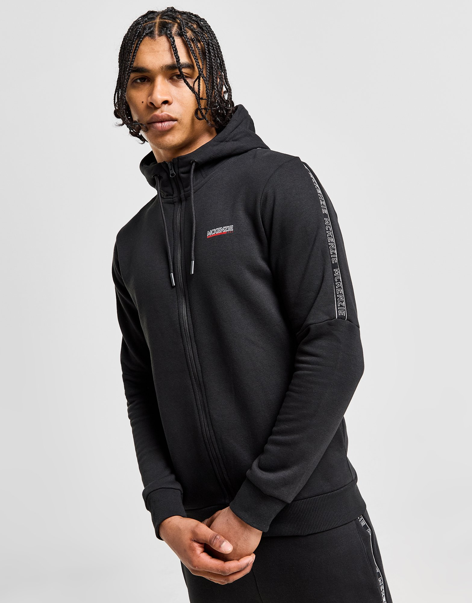 McKenzie Sweat à Capuche Essential Zippé Homme