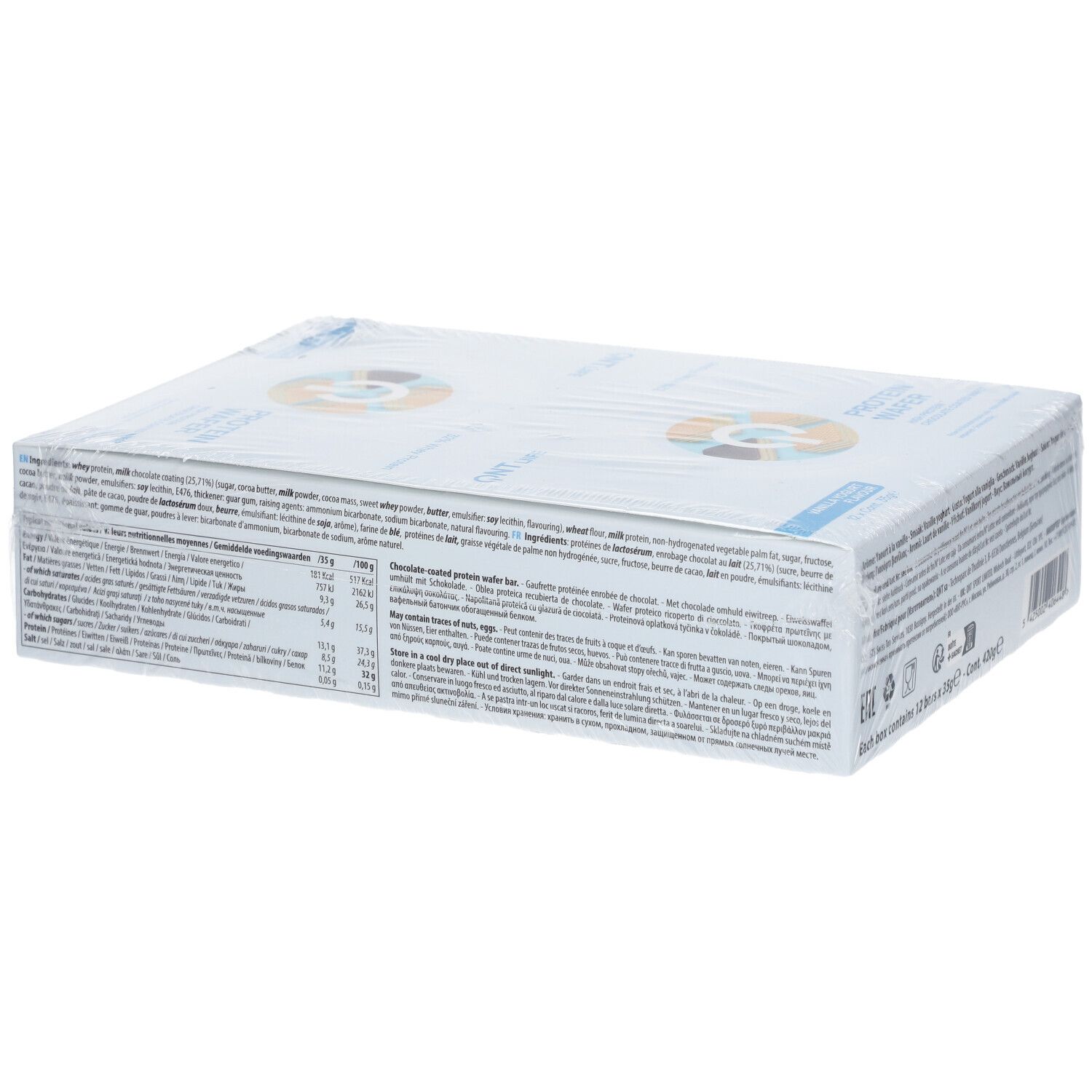 QNT Whey Protein Waffel Vanille-Joghurt