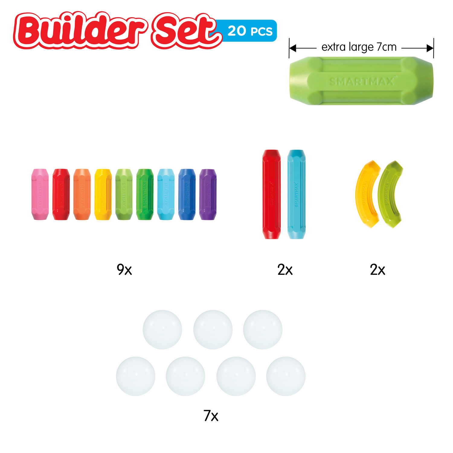 SmartMax Builder Set, 20dlg.