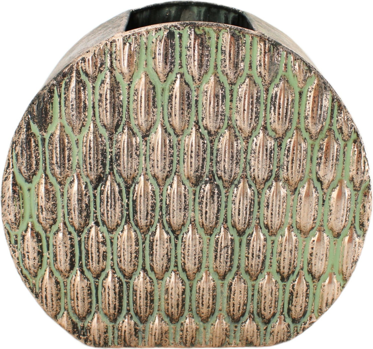 Dijk Natural Collections vaas Shep goud 28 x 28 x 10 cm
