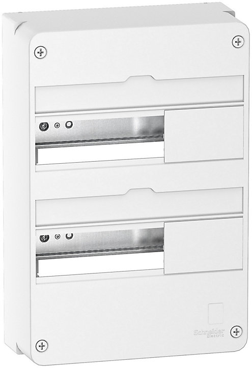 Tableau électrique 2 rangées - 26 modules Schneider Electric Resi9