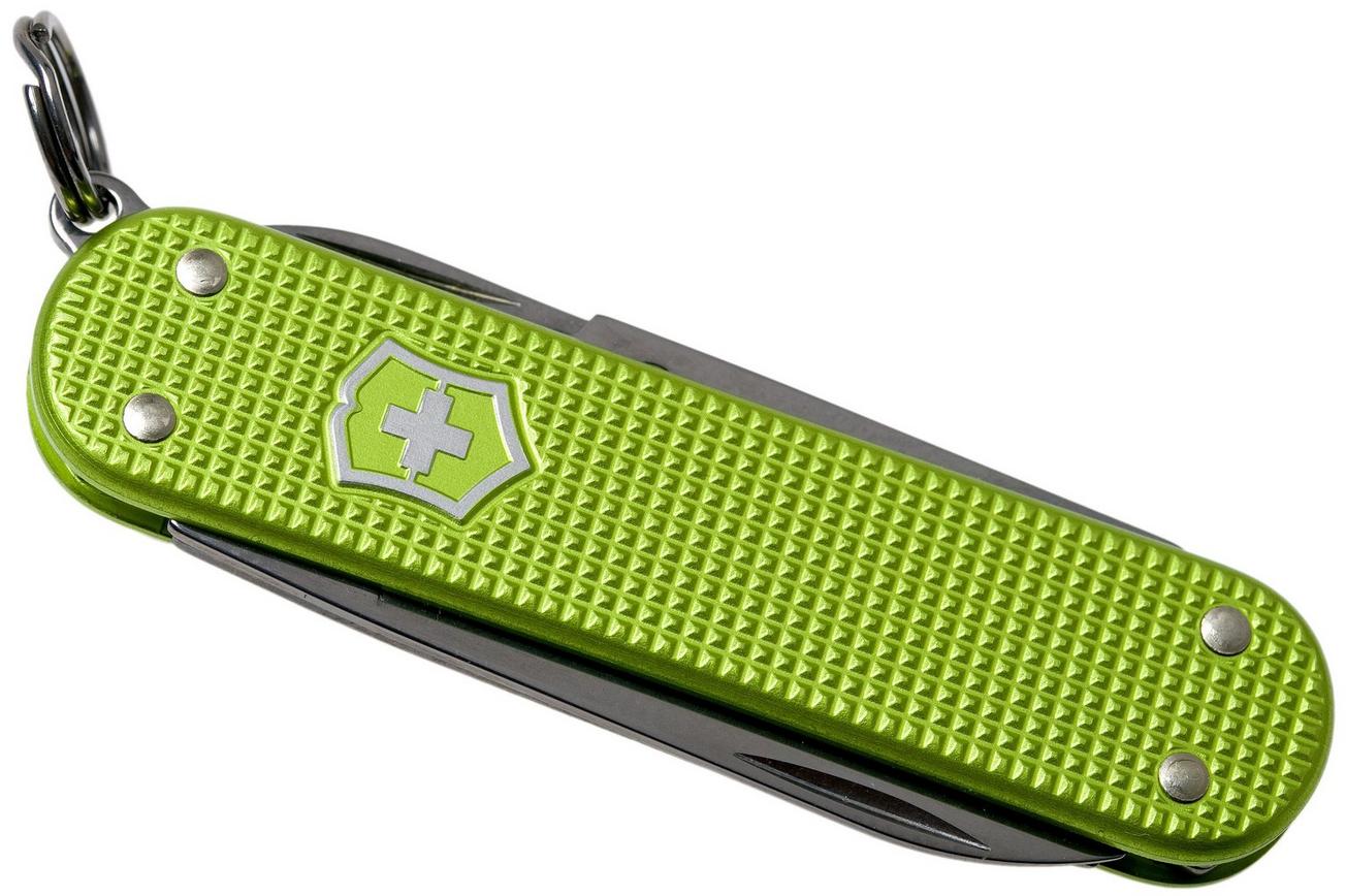 Victorinox Classic SD Alox Colors, Lime Twist 0.6221.241G Zwitsers zakmes