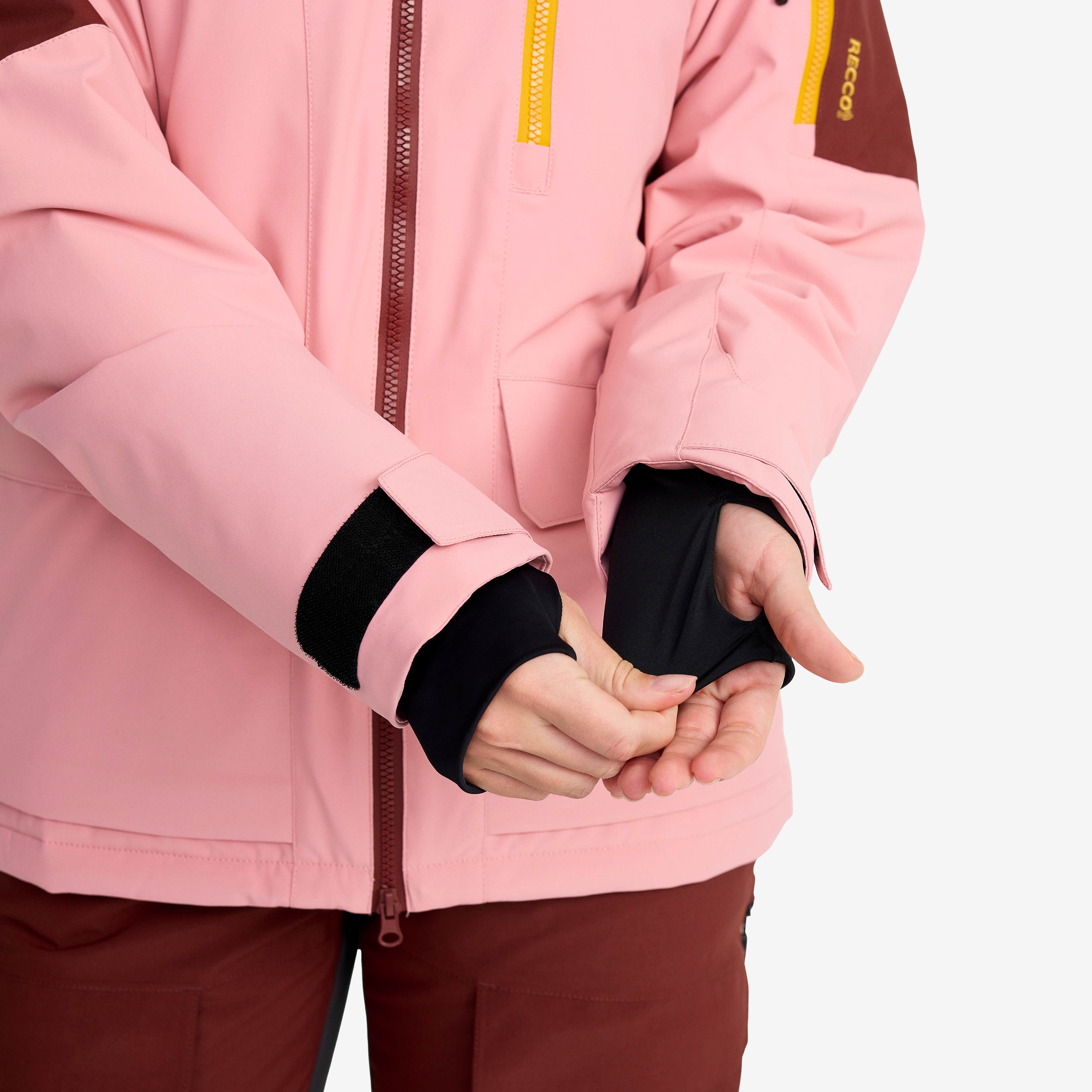 Halo 2L Insulated Ski Jacket Dame Blush