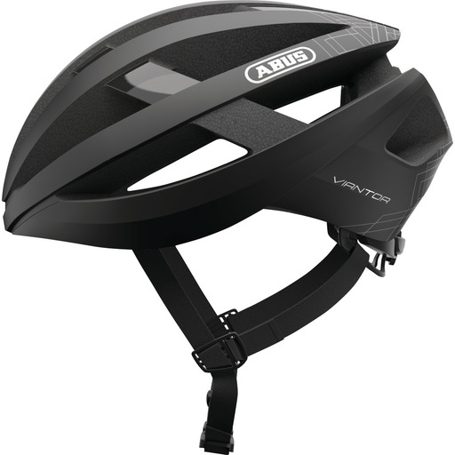Capacete de ciclismo Abus Viantor preto, tamanho M