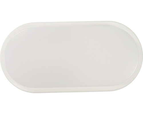 LED plafondlamp IP54 14W 1600 lm 4000K 20,5x10,5 cm + 1x wit + 1x zwart frame
