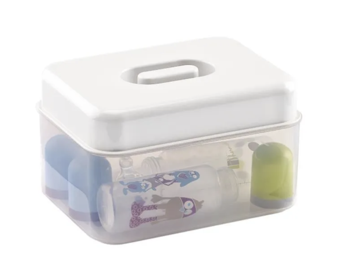 THERMOBABY STERILISATEUR MICRO ONDE Blanc Muguet