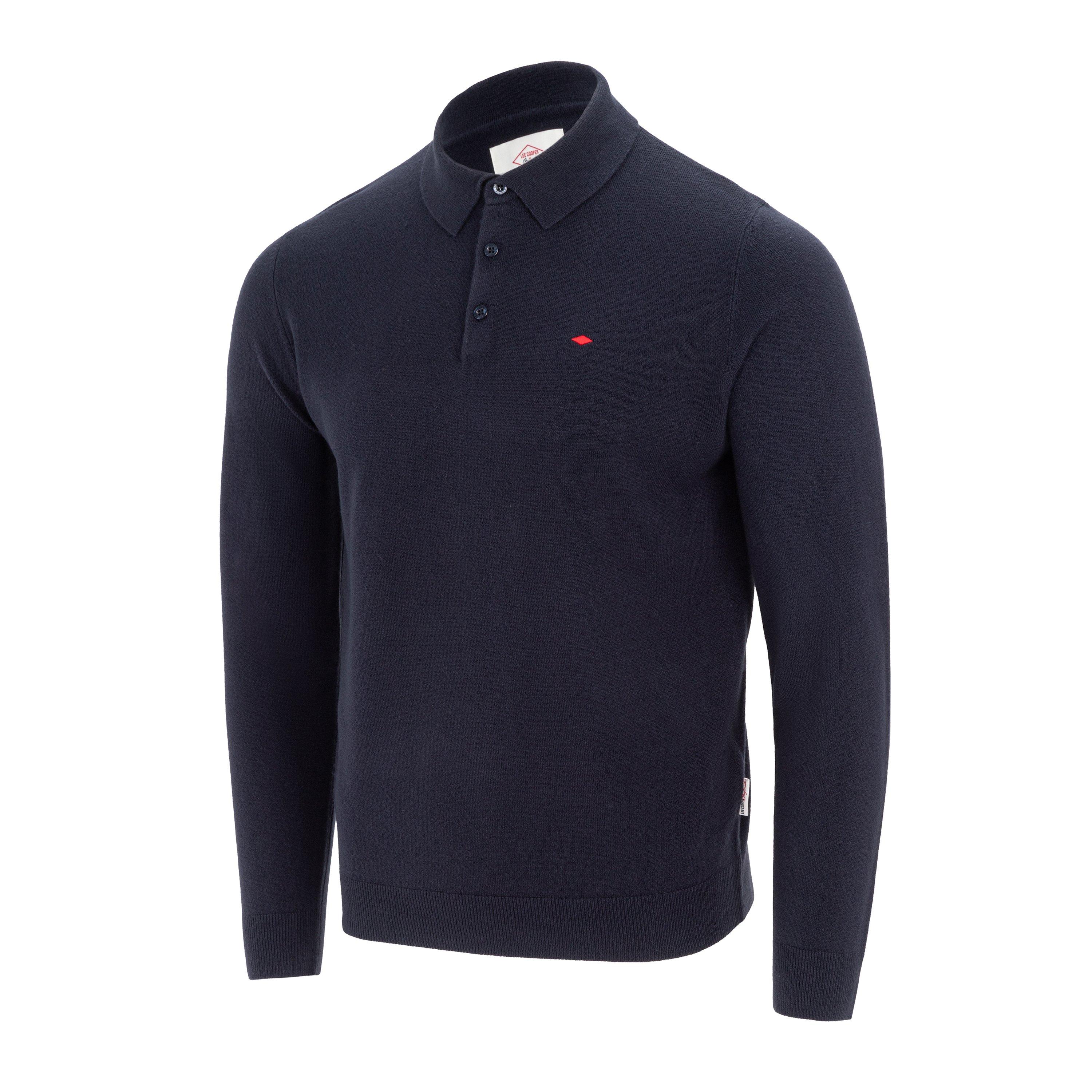 Lee Cooper Long Sleeve Polo