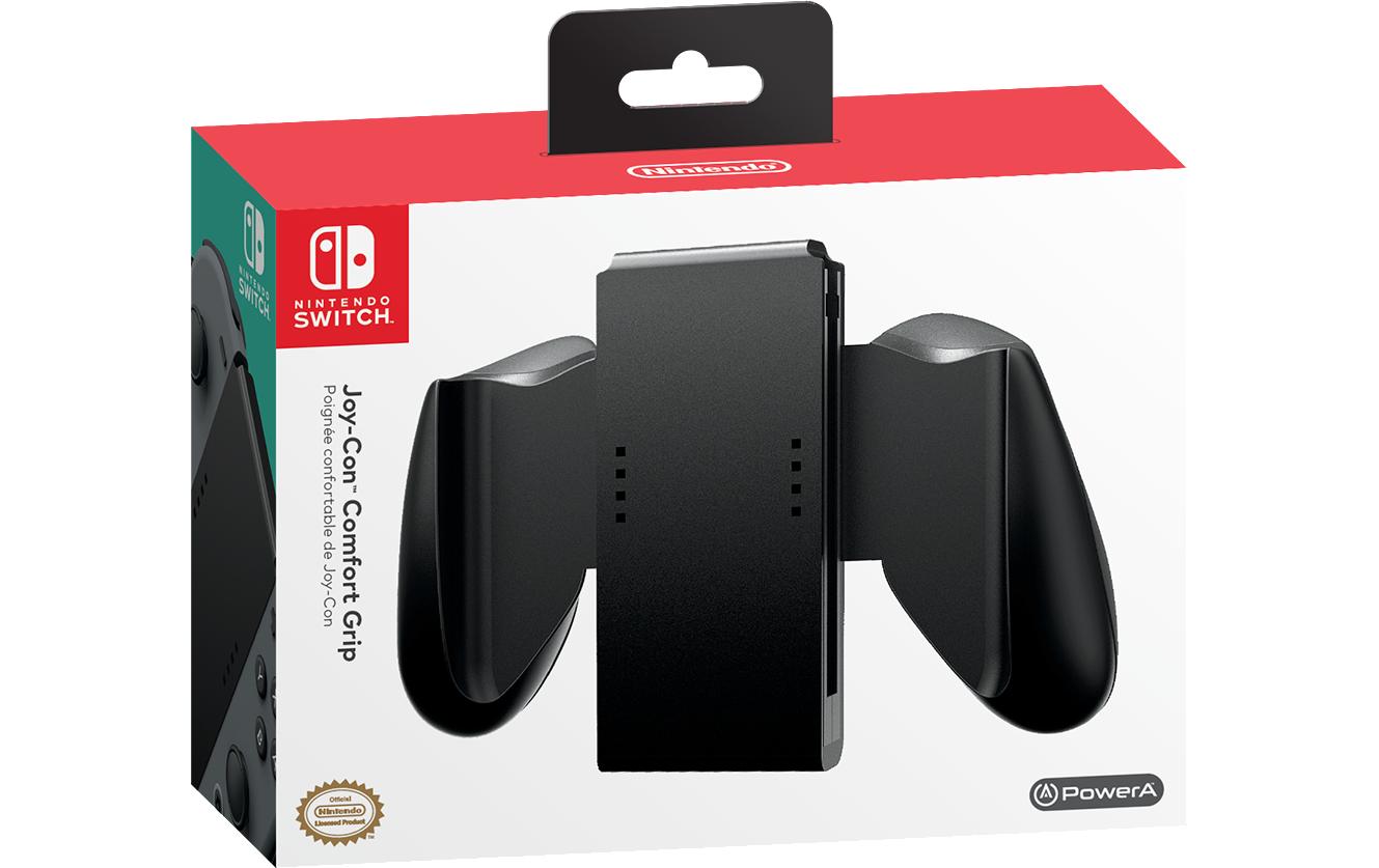 Joy-Con Comfort Grip SchwarzBreiter Komfortgriff für die Nintendo Switch