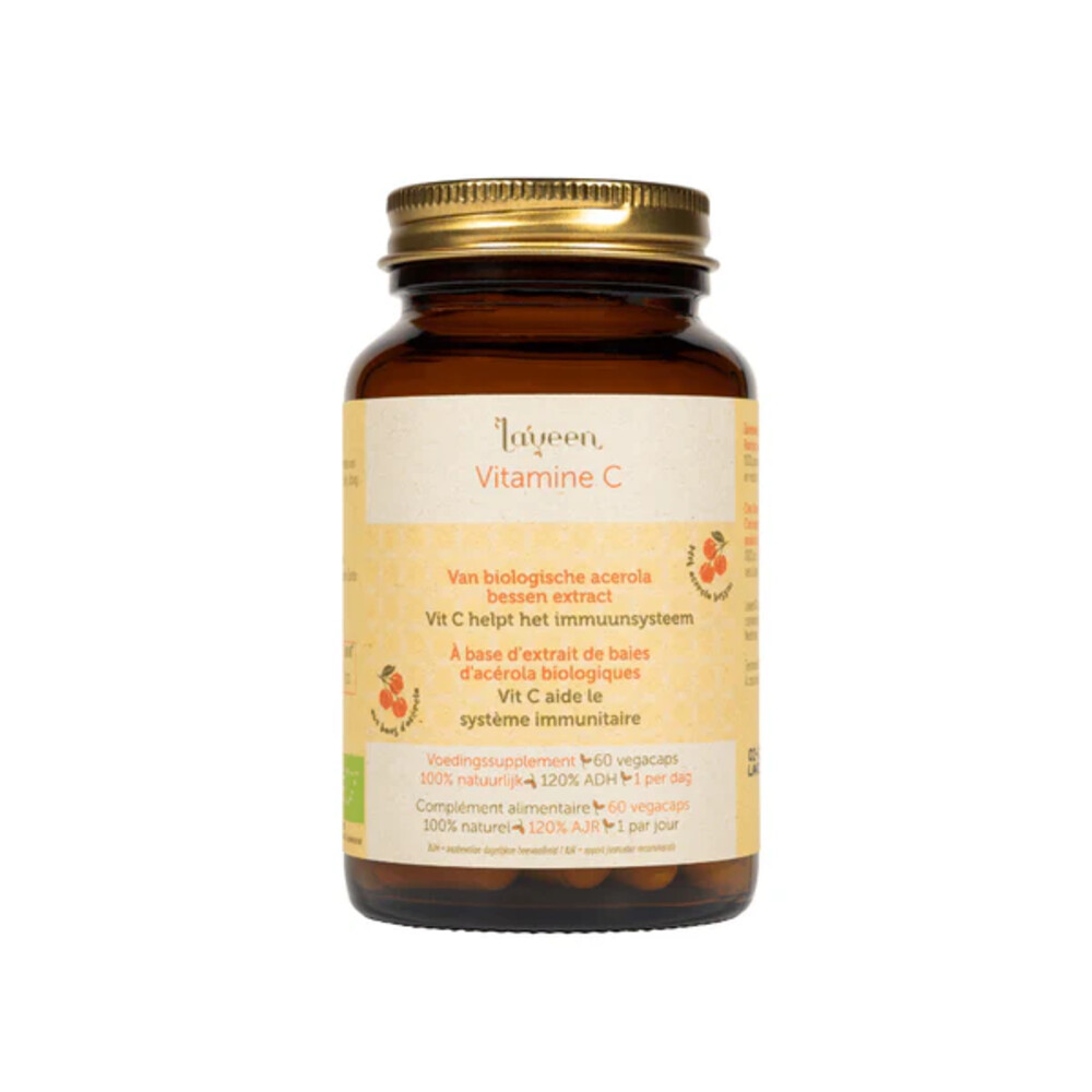 Laveen Vitamine C Acerola Biologisch60 capsules