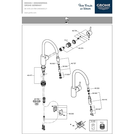Grohe Concetto etgrebs køkkenarmatur