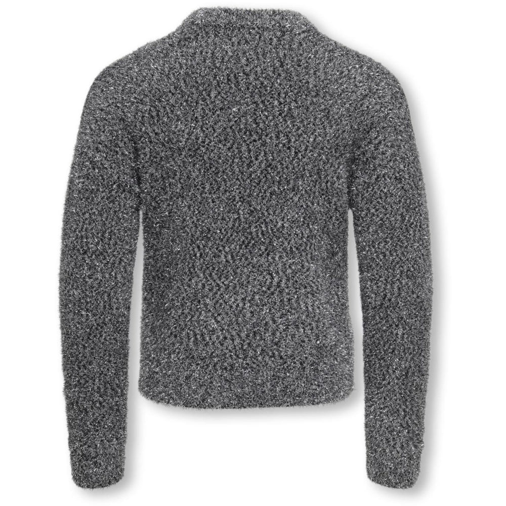 Køb kids ONLY Black Silver Glitter Kogpiumo Glitter L/S O-Neck Knt