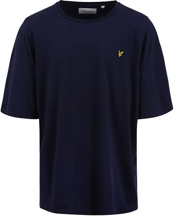 Lyle and Scott Plussize T-shirt Donkerblauw TS400VOGX-Z99 kopen