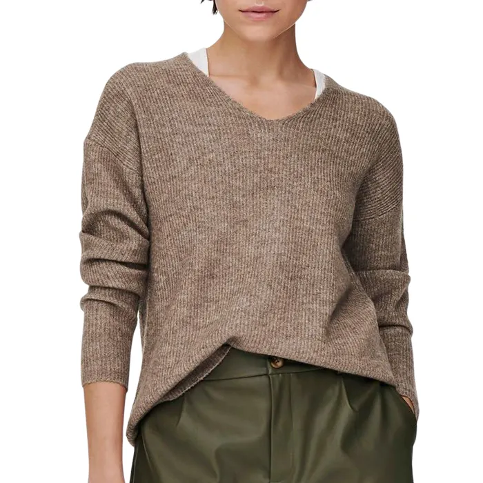 Only Camilla V-Neck Sweater Dames