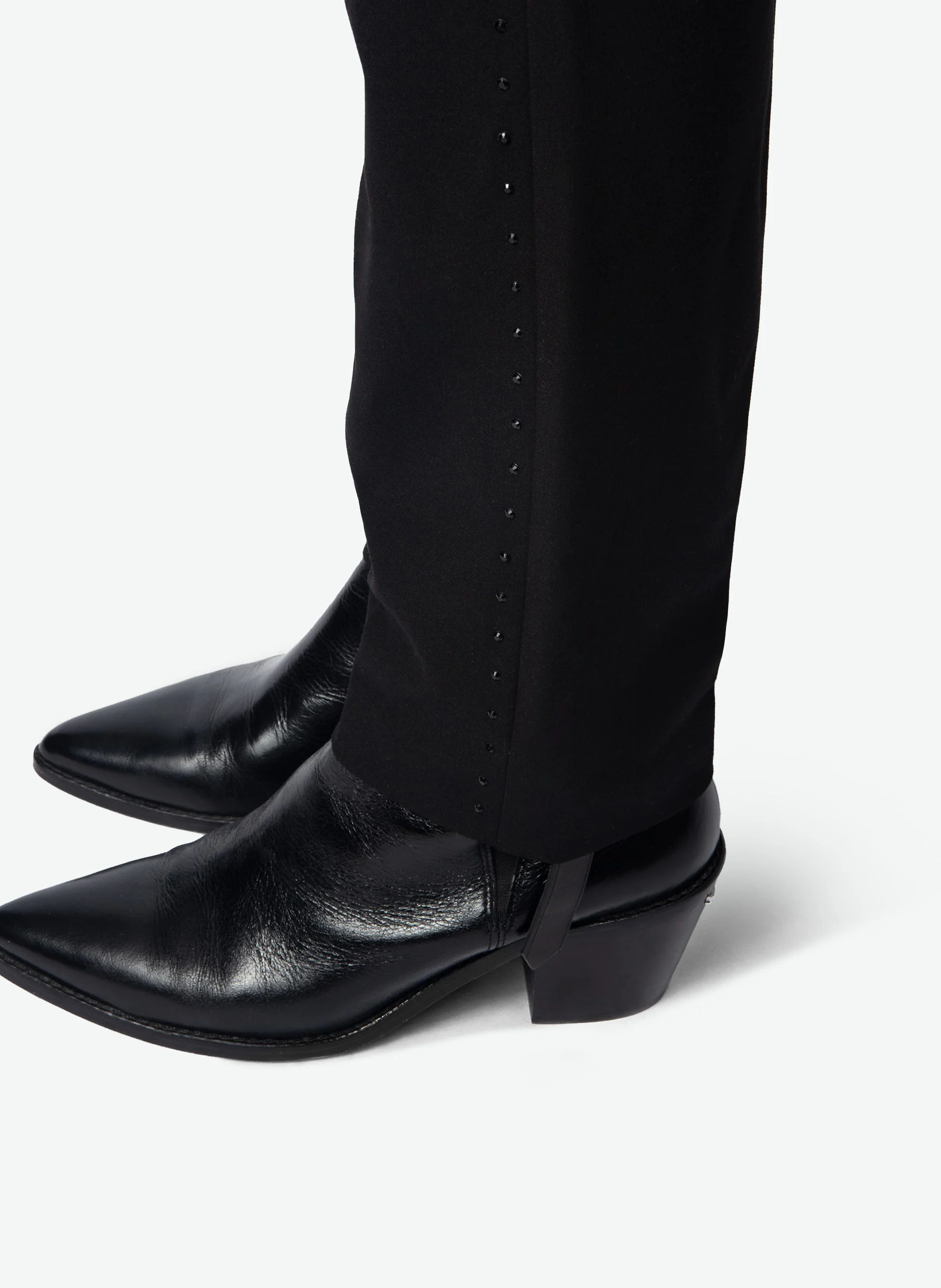 PANNY - Pantalon de costume droit | Noir
