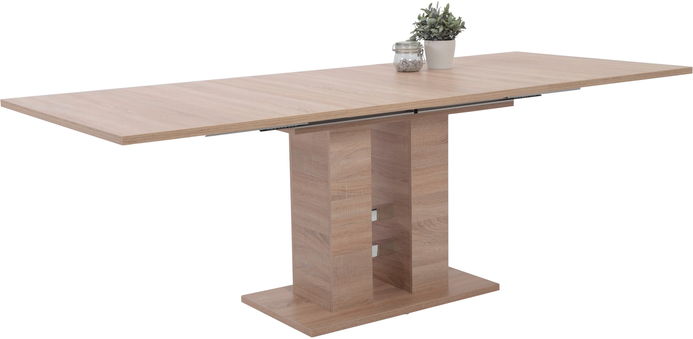 HELA Essgruppe »Ulla« Set, 5 Stk. tlg. ausziehbar 140 - 220 cm, Edelstahl, 140 Kg Belastbar