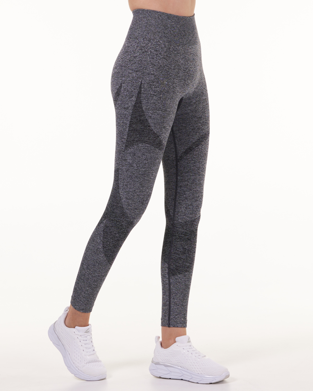 LEVITY Solar Seamless Tights Grey Marl 22