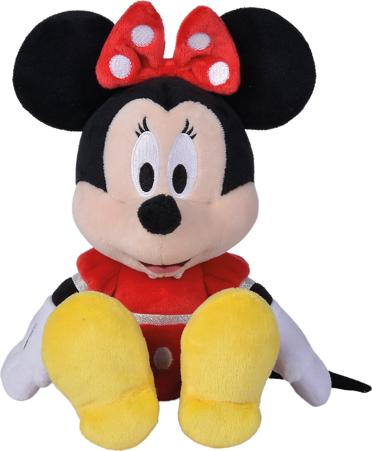Disney knuffel Minnie rood 7 x 8 x 25 cm