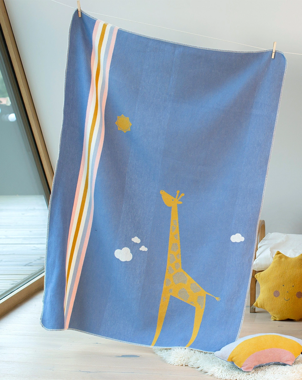 Kinderdecke GIRAFFE (100x140)