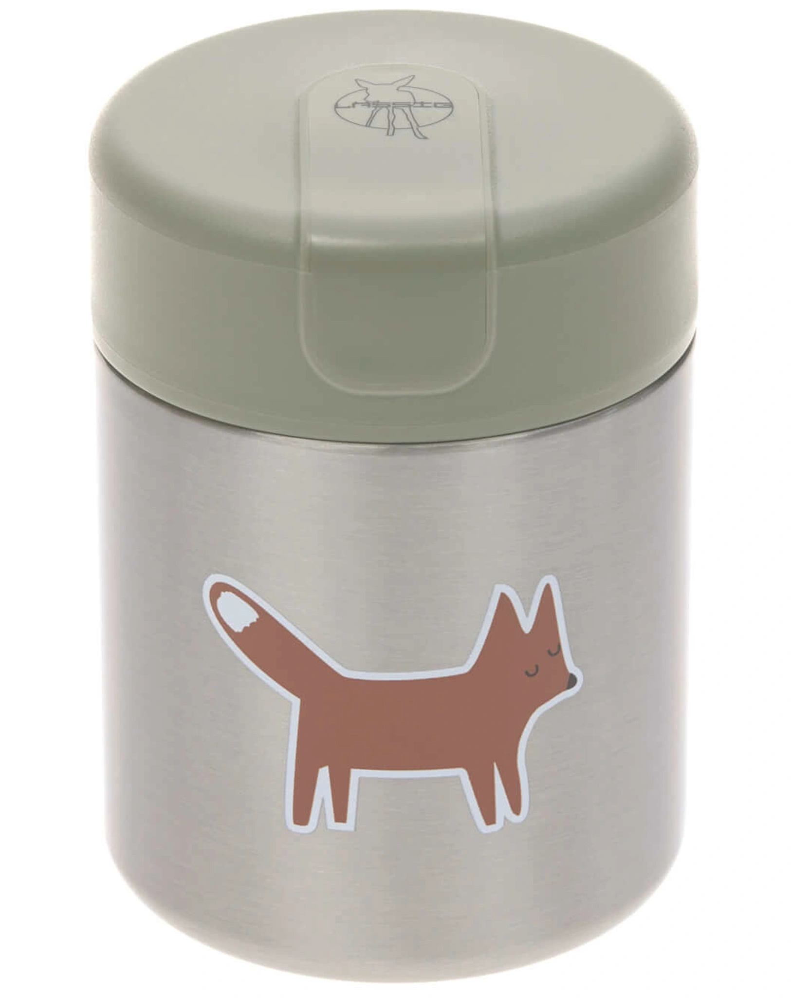 Thermobehälter LITTLE FOREST FOX in grau
