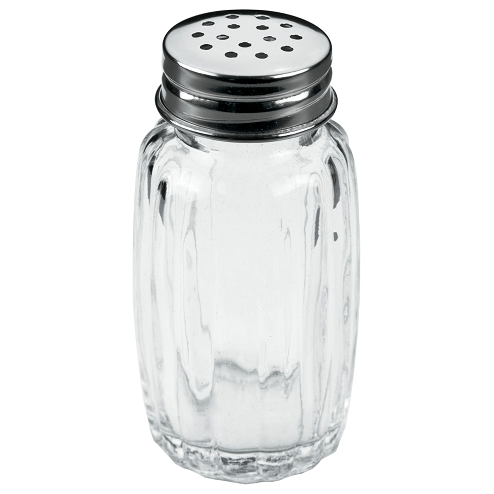 Salz-/Pfefferstreuer - silber-klar - Glas