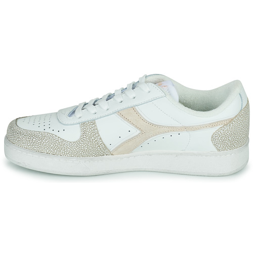 Diadora - MAGIC BASKET LOW ICONA WN - Blanc / Rose