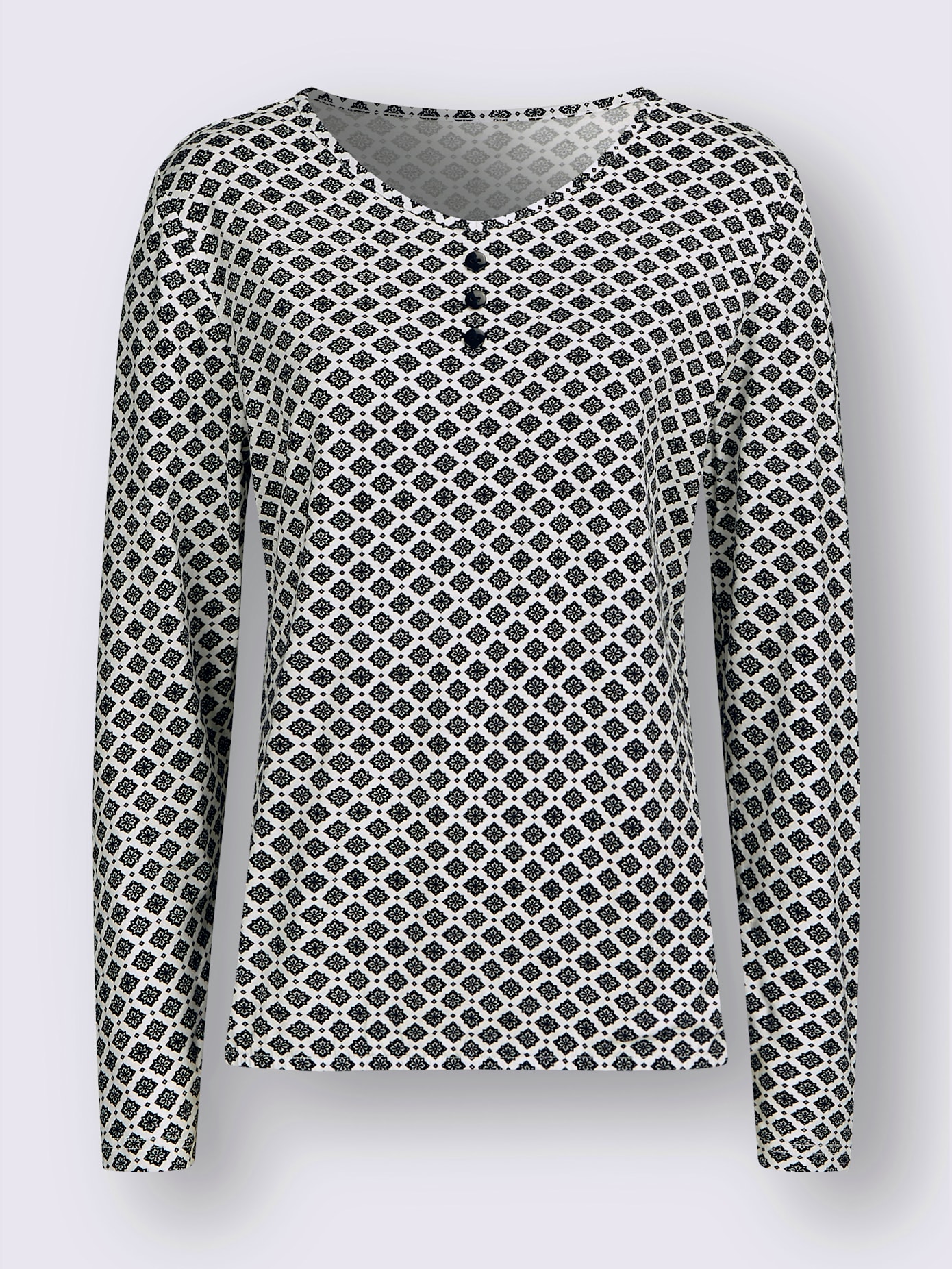 T-shirt imprimé coupe affinante