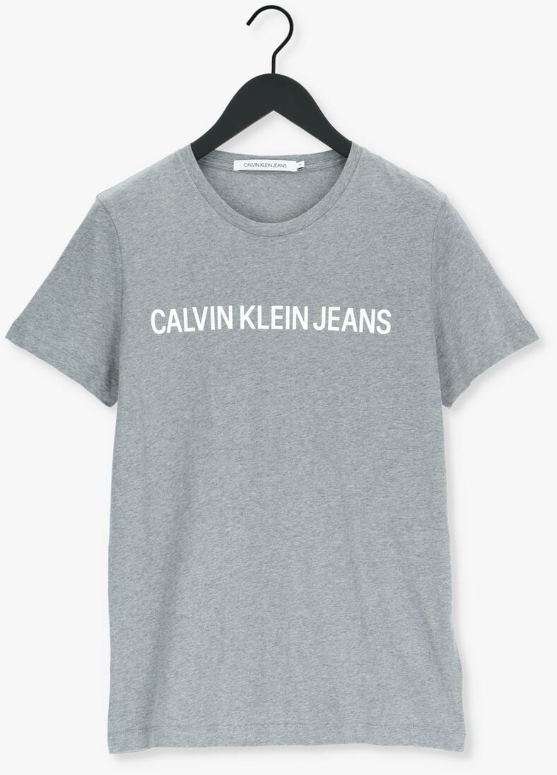 CALVIN KLEIN grijze calvin klein t-shirt institutional l