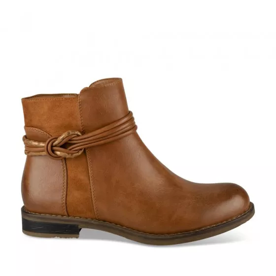 Bottines COGNAC PHILOV