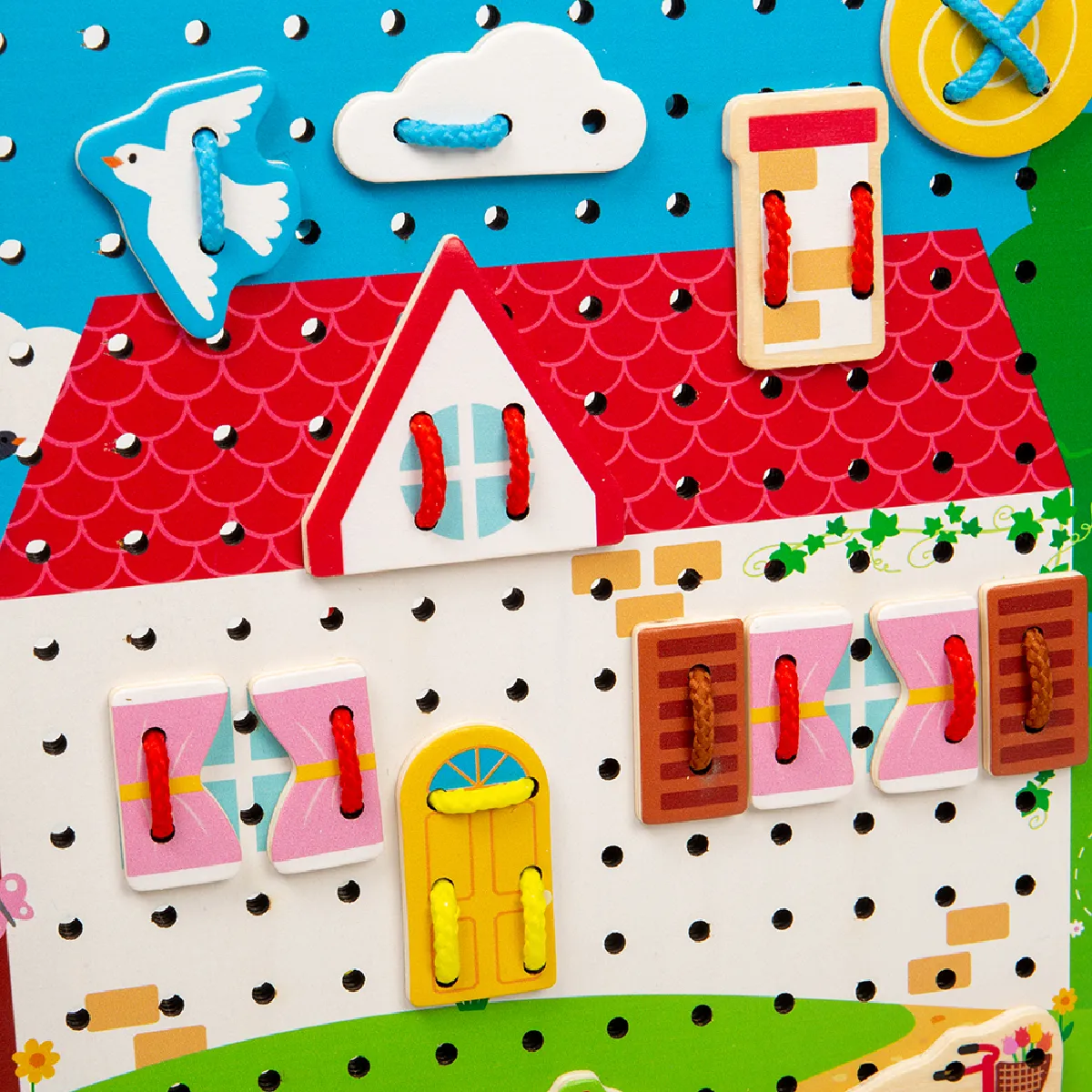 Bigjigs Toys House Jouet de dentelle