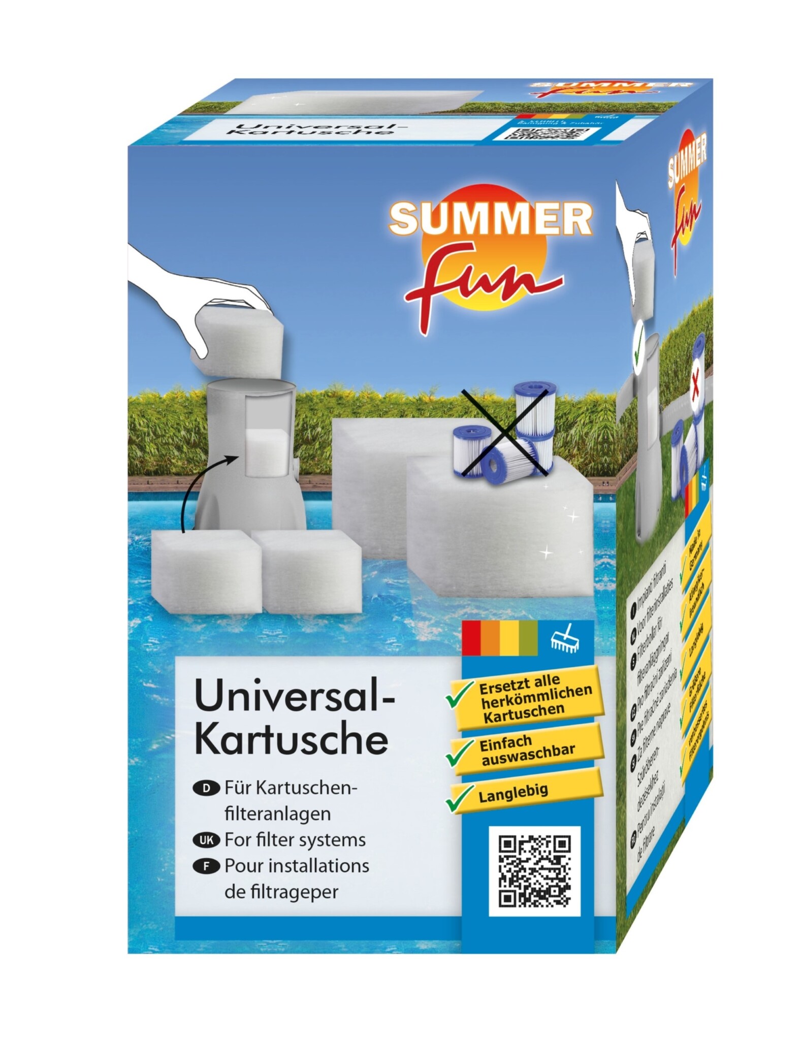 Summer Fun Cartridgefilter Universeel