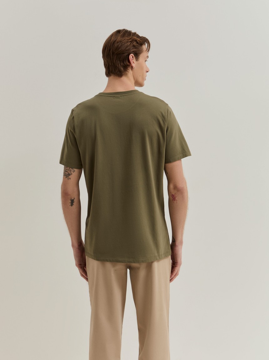 T-shirt em algodão