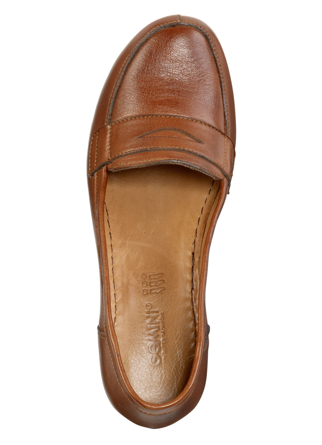 Gemini Pumps aus teilweise schattiertem Rind-Nappaleder