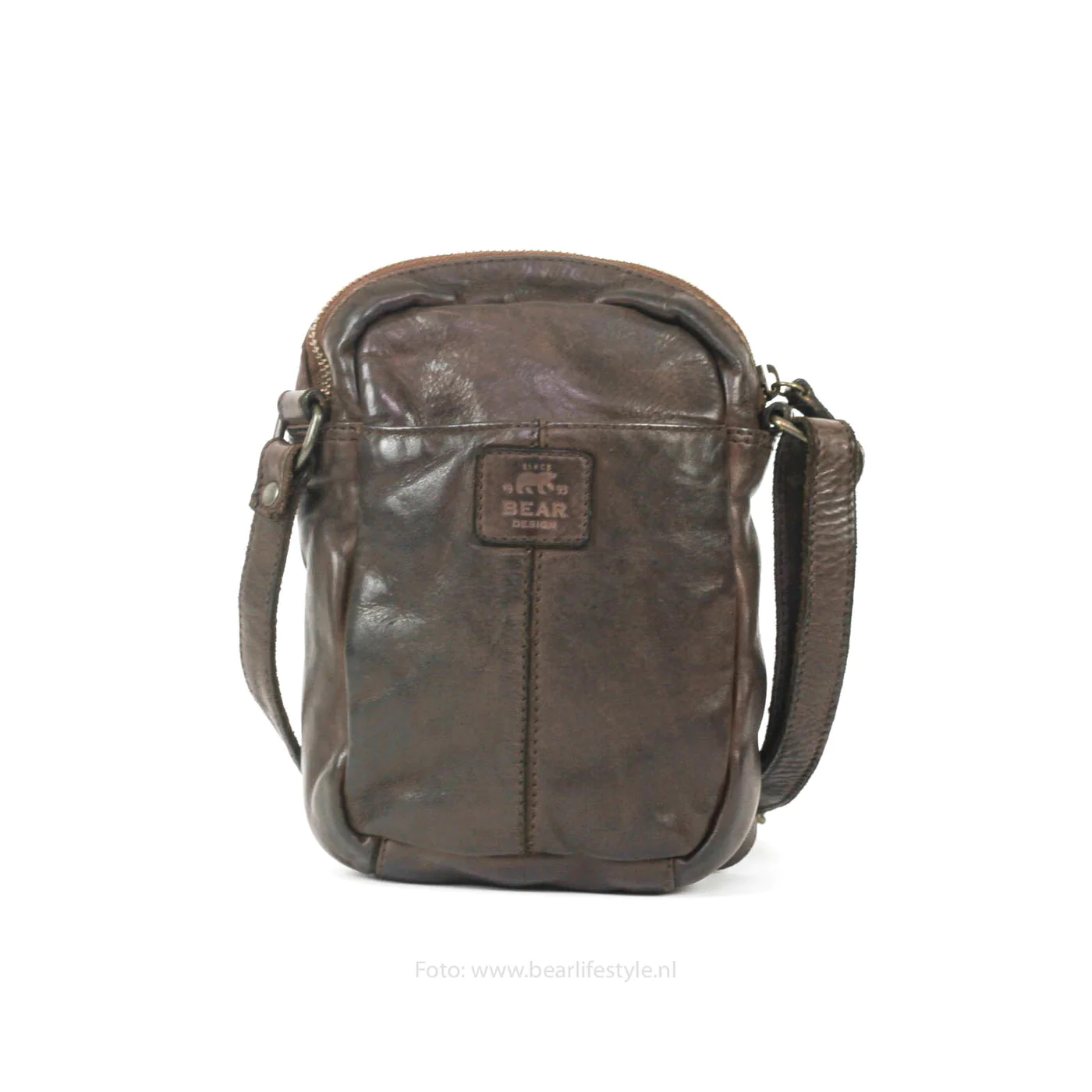 Bear Design Cow Lavato Schoudertas Karin Brown CL5243