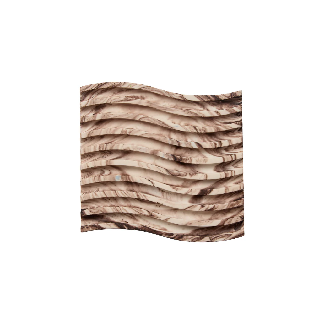 Sarah Jahangir Studio  Waves sæbeholder - Copperbrun