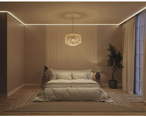 Wandstrip voor LED CL14 1 st. 2 m x 25 x 20 mm