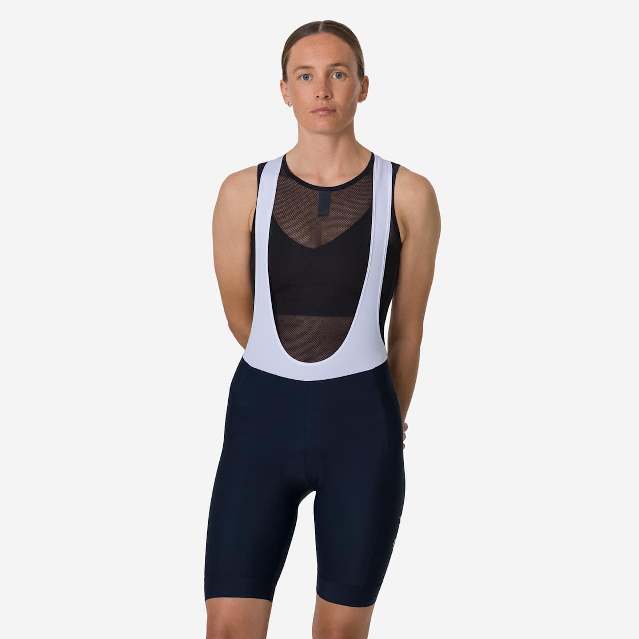 Core Bib Shorts Dame Dark Navy/White