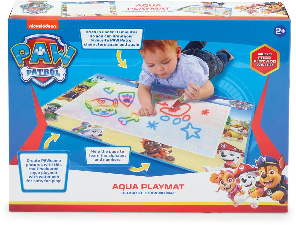 LA PAT'PATROUILLE - AQUA PLAYMAT TAPIS DE DESSIN REUTILISABLE
