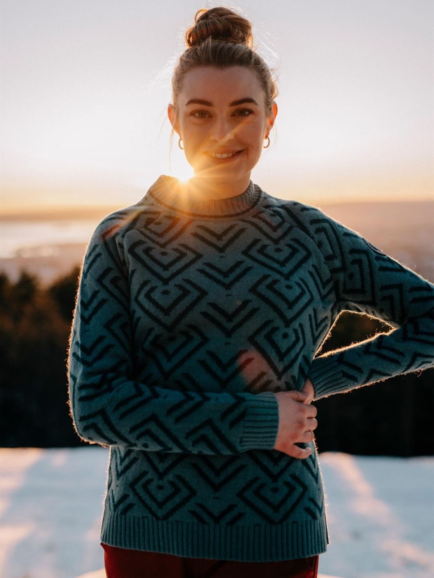 Isbre Strikkegenser