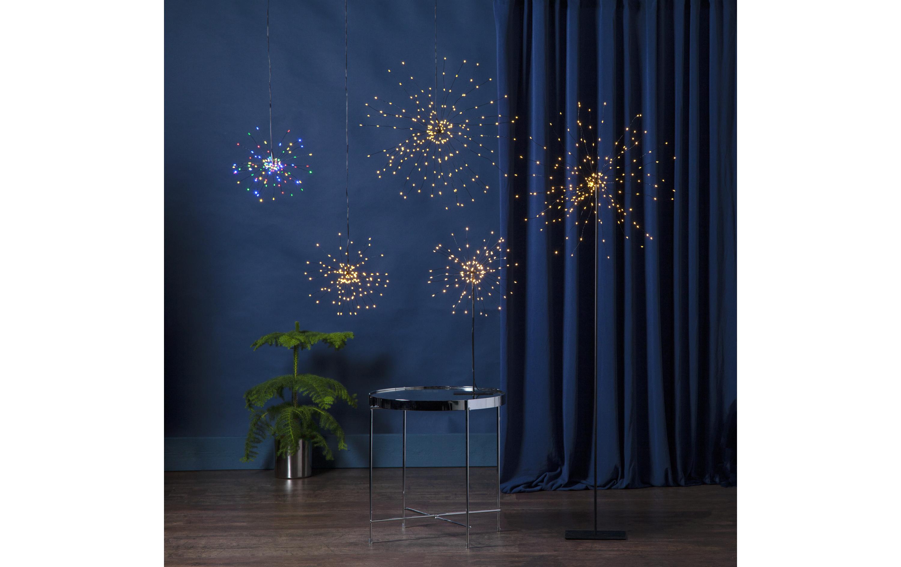 Hänger Firework, 120 LED, 26 cm, indoorHängedekoration in Feuerwerksform