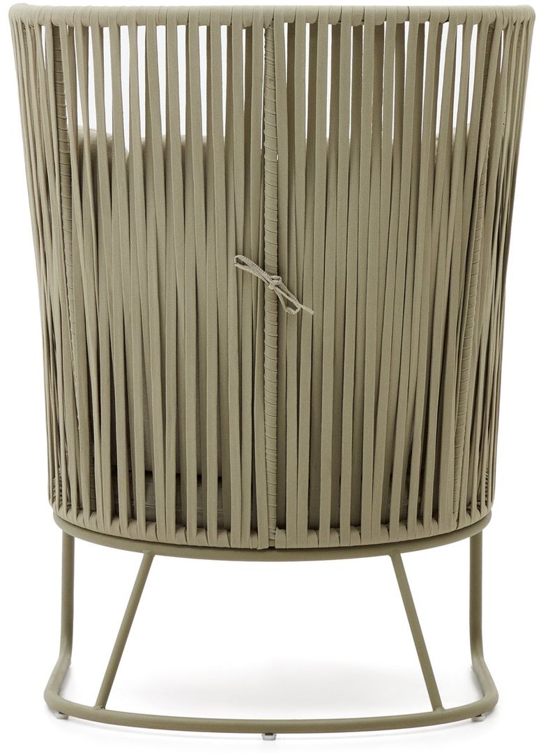 Kave Home   Saconca Hoge Outdoor Fauteuil