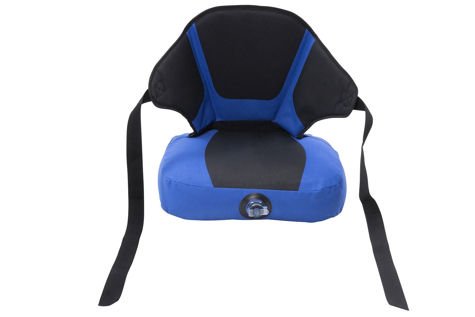 Bluemarina Kajak aufblasbar Samoa, 3-Sitzer-Kanu, Fußpumpe, Gepäckgummi, Finnen, Transportrucksack