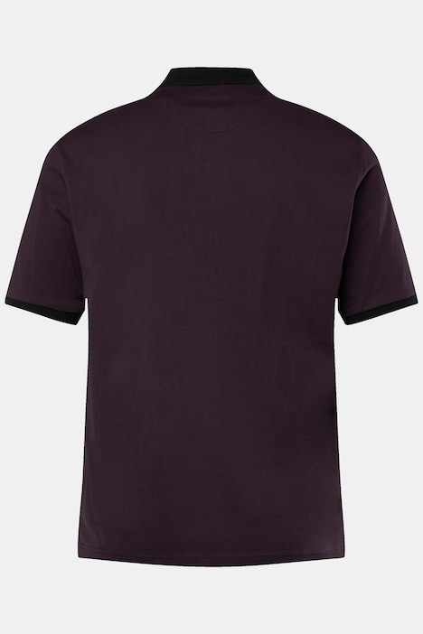 Men+ Poloshirt, Halbarm, Brust-Druck, bis 8 XL