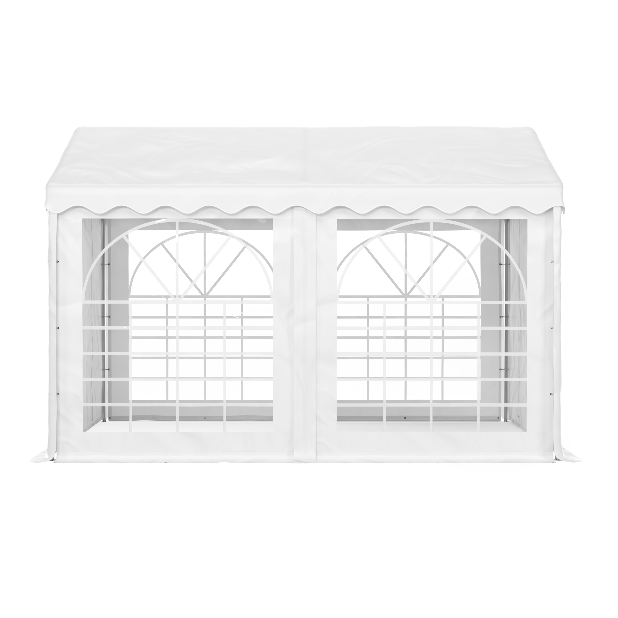 Profi PVC Partyzelt 3 x 4 m weiss